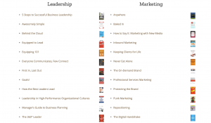 DWB Recommended Books for marketing dentistry